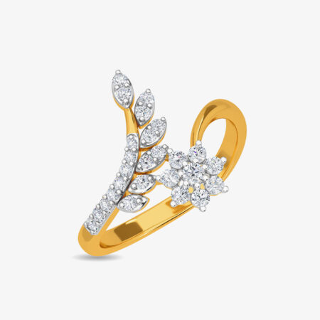 The Sinead Ring 18kt Diamond Yellow Gold Ring