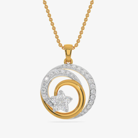 Finest Gold Yellow & Rhodium White Diamond