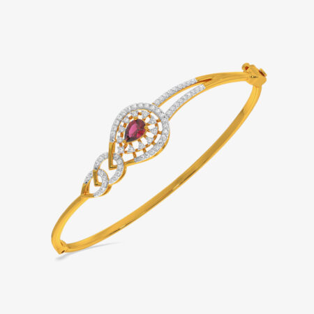 Malabar Gold And Diamonds Yellow Gold Bangle