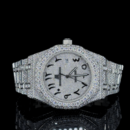 White Audemars Piguet Roman Dial – Bold, Iconic, and Limitless!