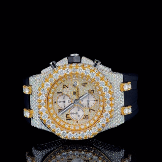 Audemars Piguet  Yellow Tone Leather Belt – Luxury in Every Detail!