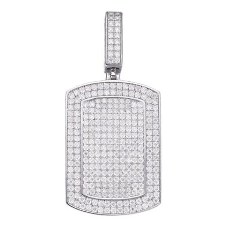 D Color Moissanite Diamond Iced Out Men's Pendant