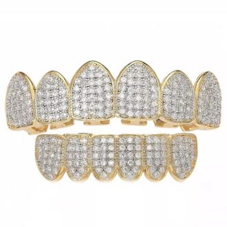Round Cut Moissanite Handmade Grillz Gift For Men's