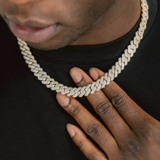 Cuban Iced Out 22MM Moissanite Customize Hip Hop Chain