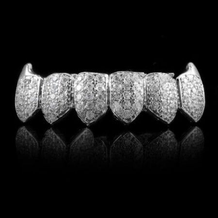 Custom Made Luxury Moissanite Hip Hop Grillz For Men's