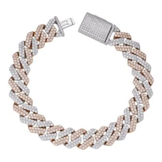 Miami Cuban Link Moissanite Diamond Bracelet