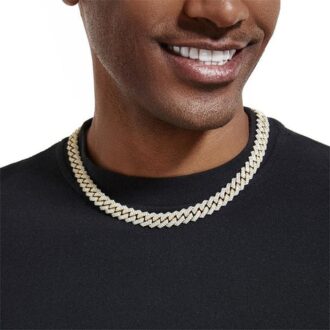 Hip Hop Luxury Moissanite Diamond Cuban Chain