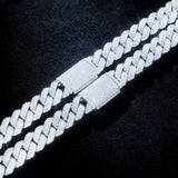 18mm Moissanite Diamond Luxury Hip Hop Chain For Men's