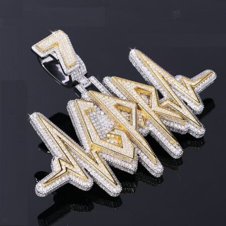 Unique Music Wave Pendant