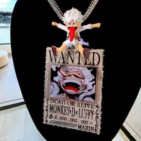 Custom Moissanite Charm Pendant