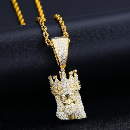 Moissanite Diamond Luxury Iced Out Pendant For Him