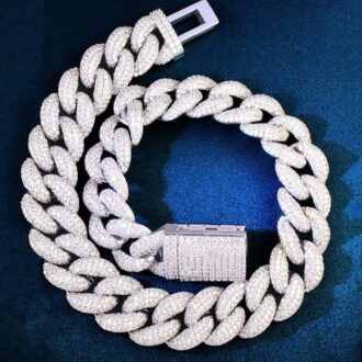 Moissanite Iced Out Chain For Men's