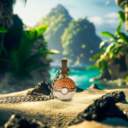 Pokemon - Poke Ball Necklace