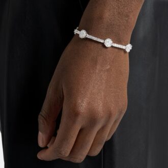 Daisy on Tennis Bracelet