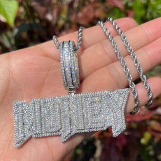 Customize Moissanite Diamond Iced Out Pendant