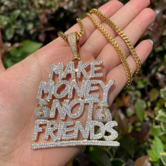 Customize Moissanite Diamond Iced Out Pendant