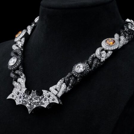 Bat with Custom name Pendant