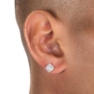 Princess Cluster Earrings