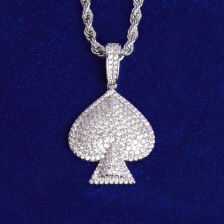 Heart Shape Moissanite Luxury Pendant