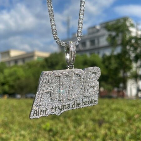 Iced Out Moissanite Diamond Hip Hop Necklace