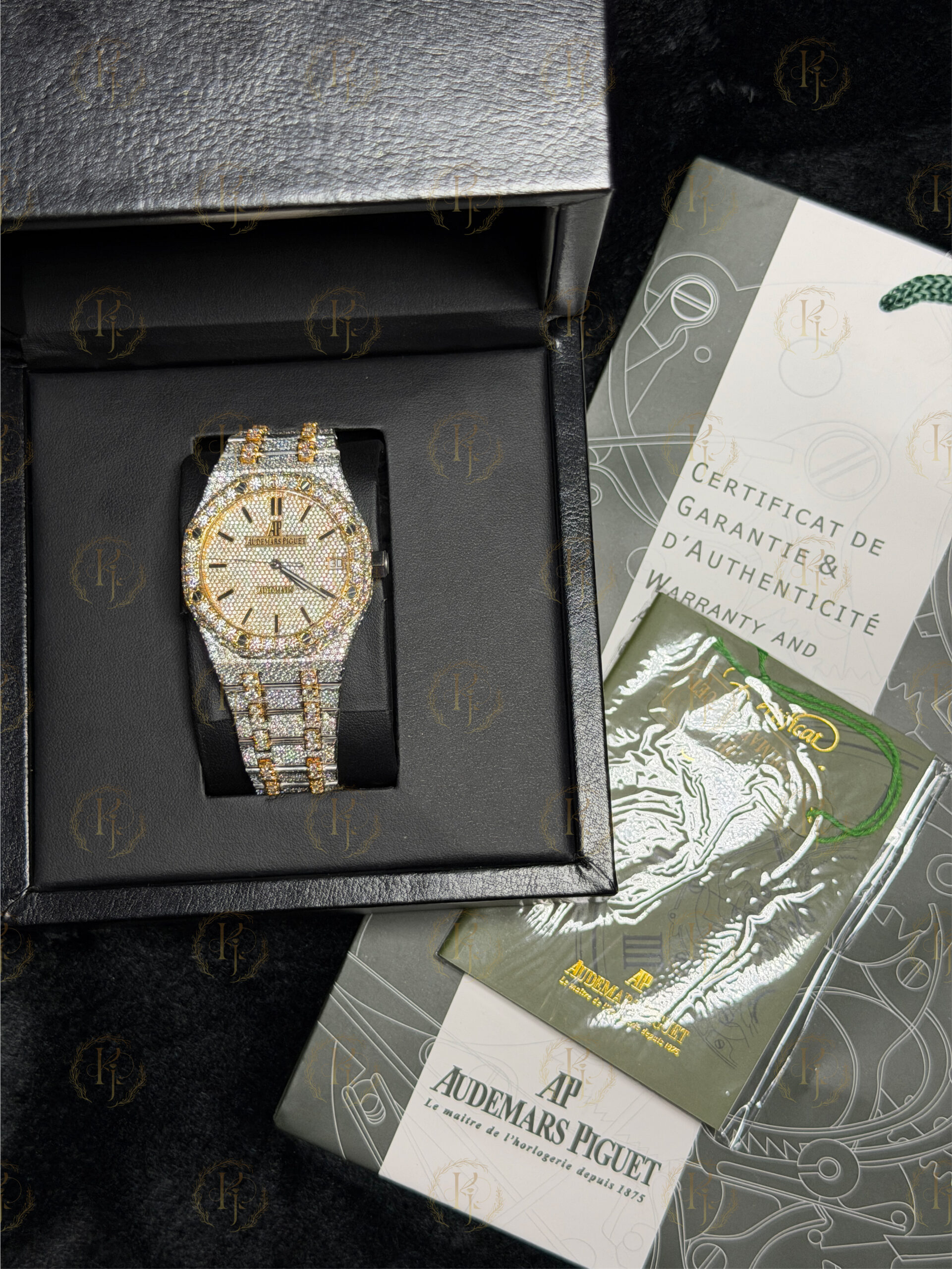 Krushnam's AP Regular Yellow white swiss movement 1:1