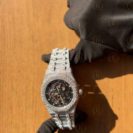 Krushnam's AP Skeleton white Japan movement