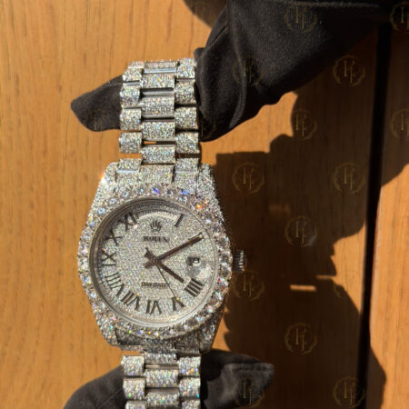 Krushnam's Rolex roman white President Japan movement