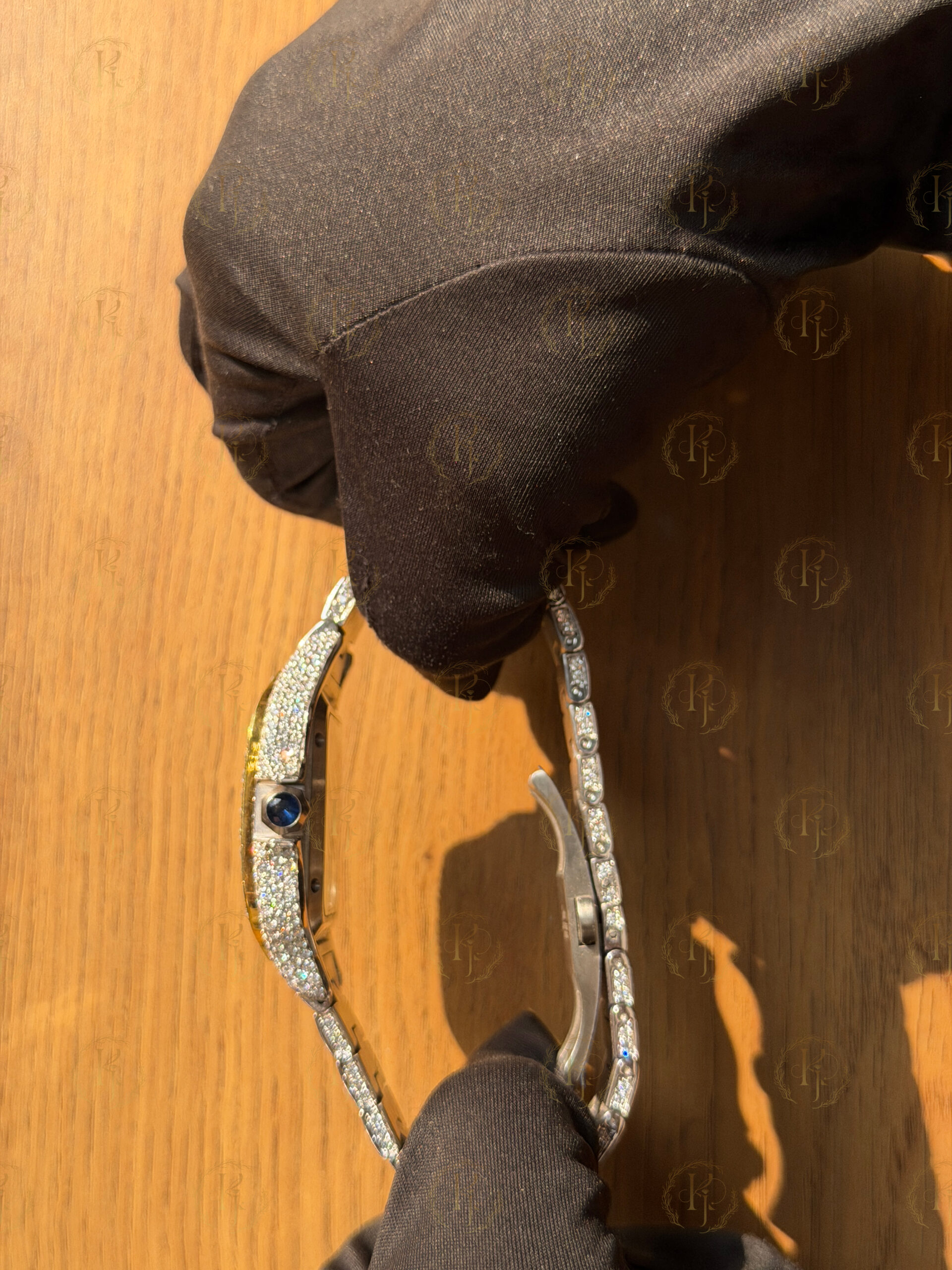 Krushnam's Cartier Skeleton yellow white Japan Automatic movement - Image 2