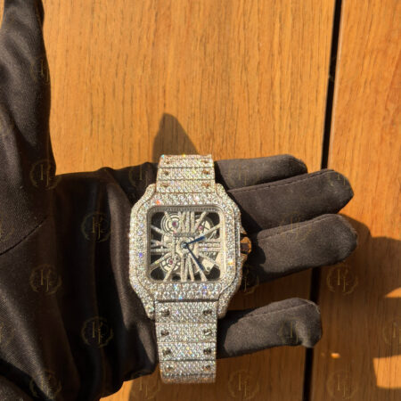 Krushnam’s Cartier Skeleton white Japan movement