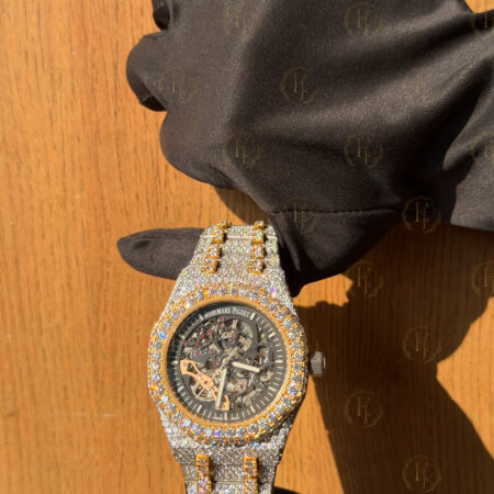 Krushnam's AP Skeleton yellow white Japan movement