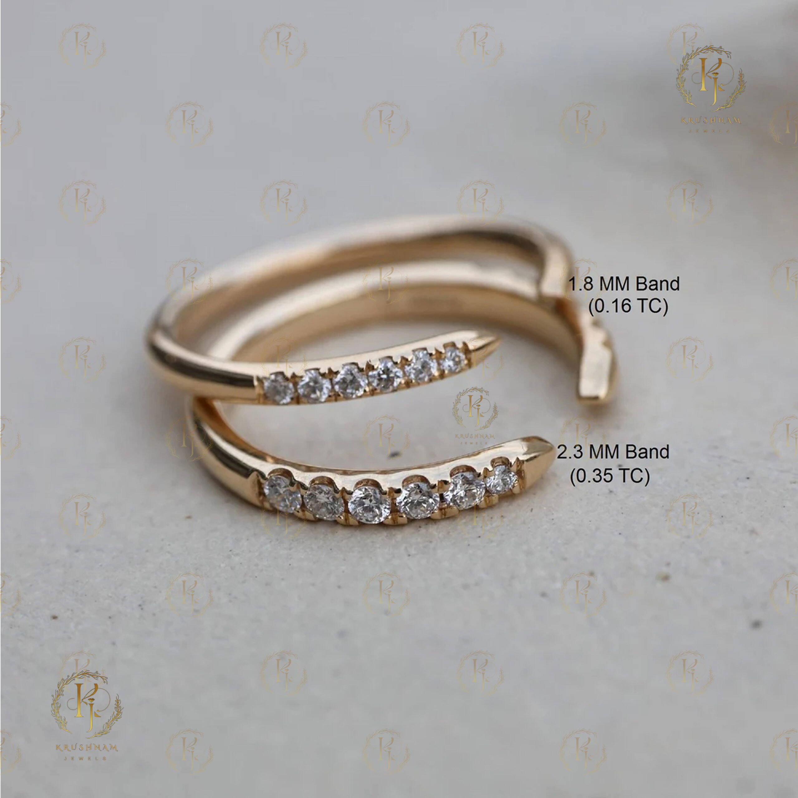 Stylish triangle Ring with White tone for office wear - Image 3