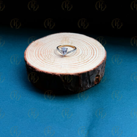 Leaf Diamond Ring for 12 year old Daughter