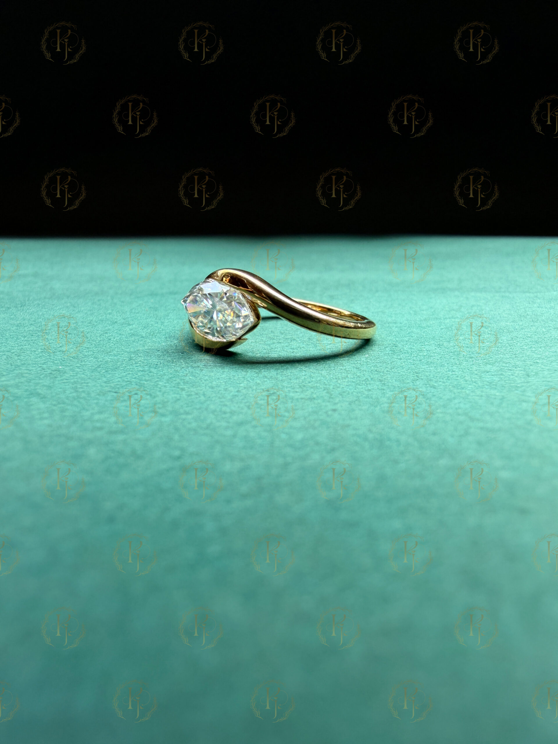 Mercury Diamond Ring yellow tone for him daughter - Image 6