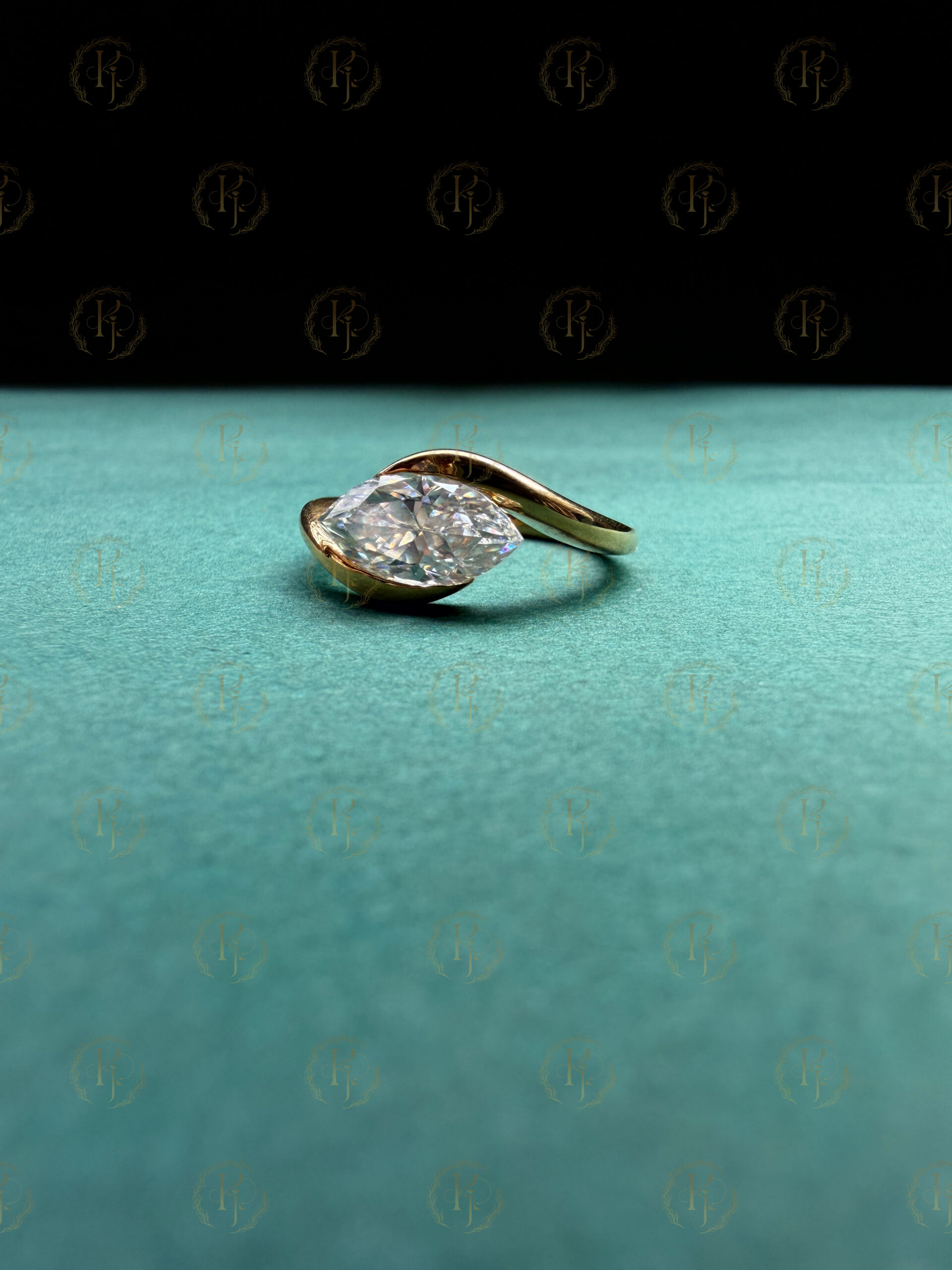 Mercury Diamond Ring yellow tone for him daughter - Image 8