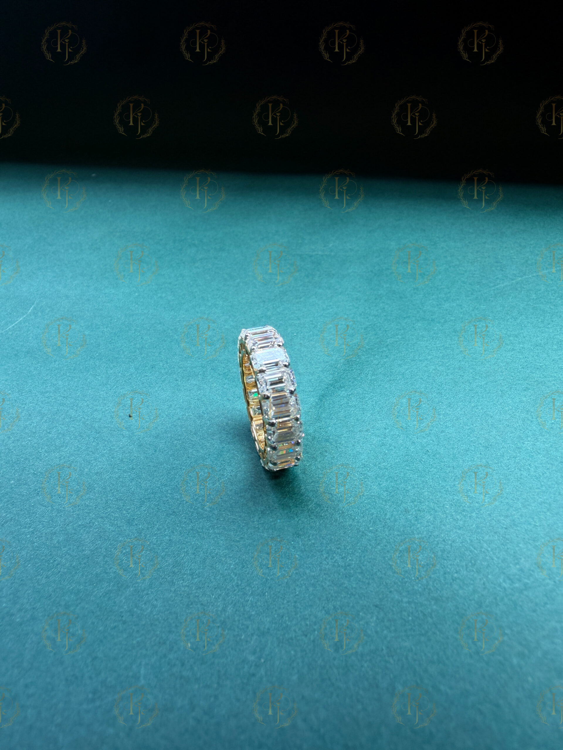 Bugget Diamond Ring with Yellow tone for Him - Image 9