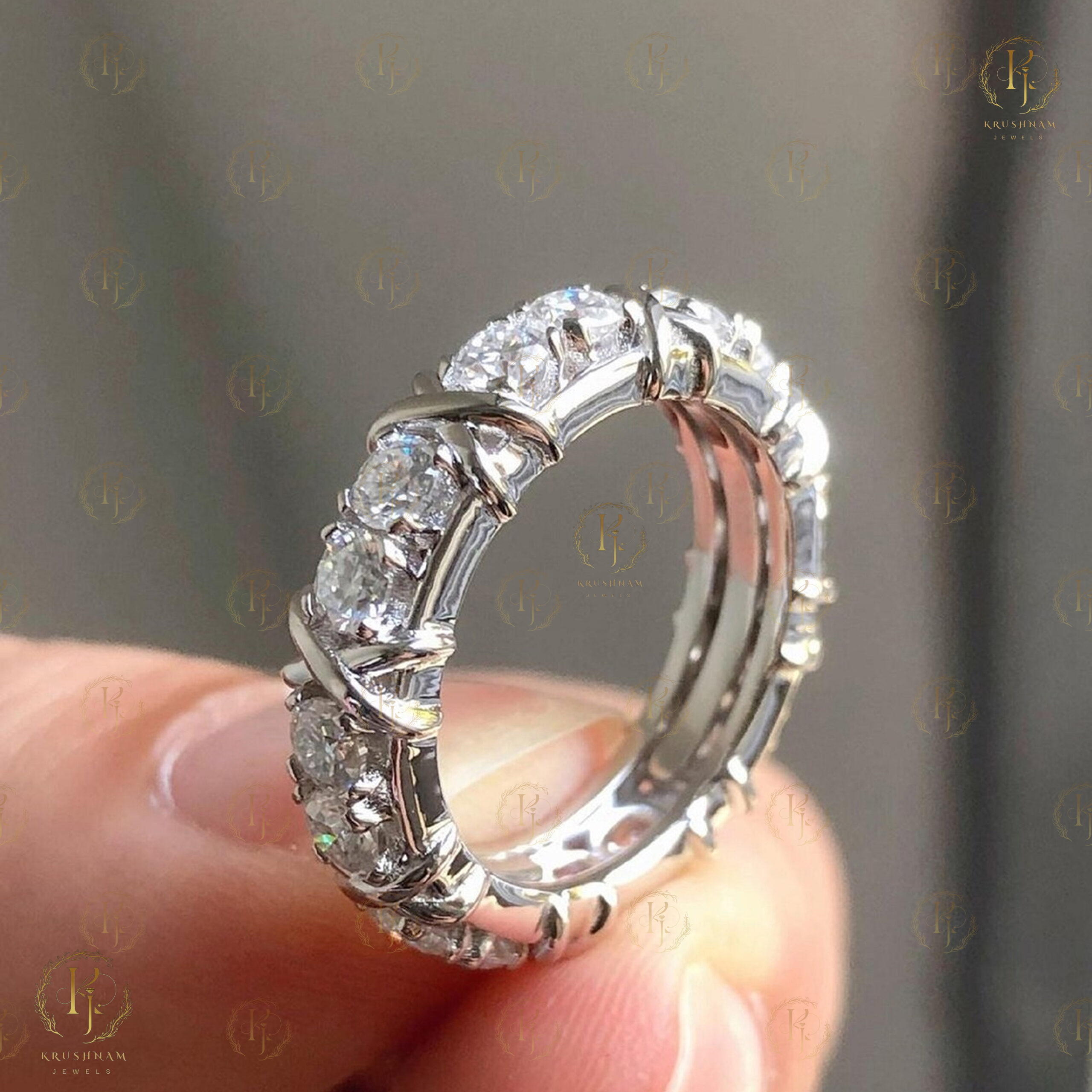 Custom Unique Design Ring for Her Birthday Gift - Image 4