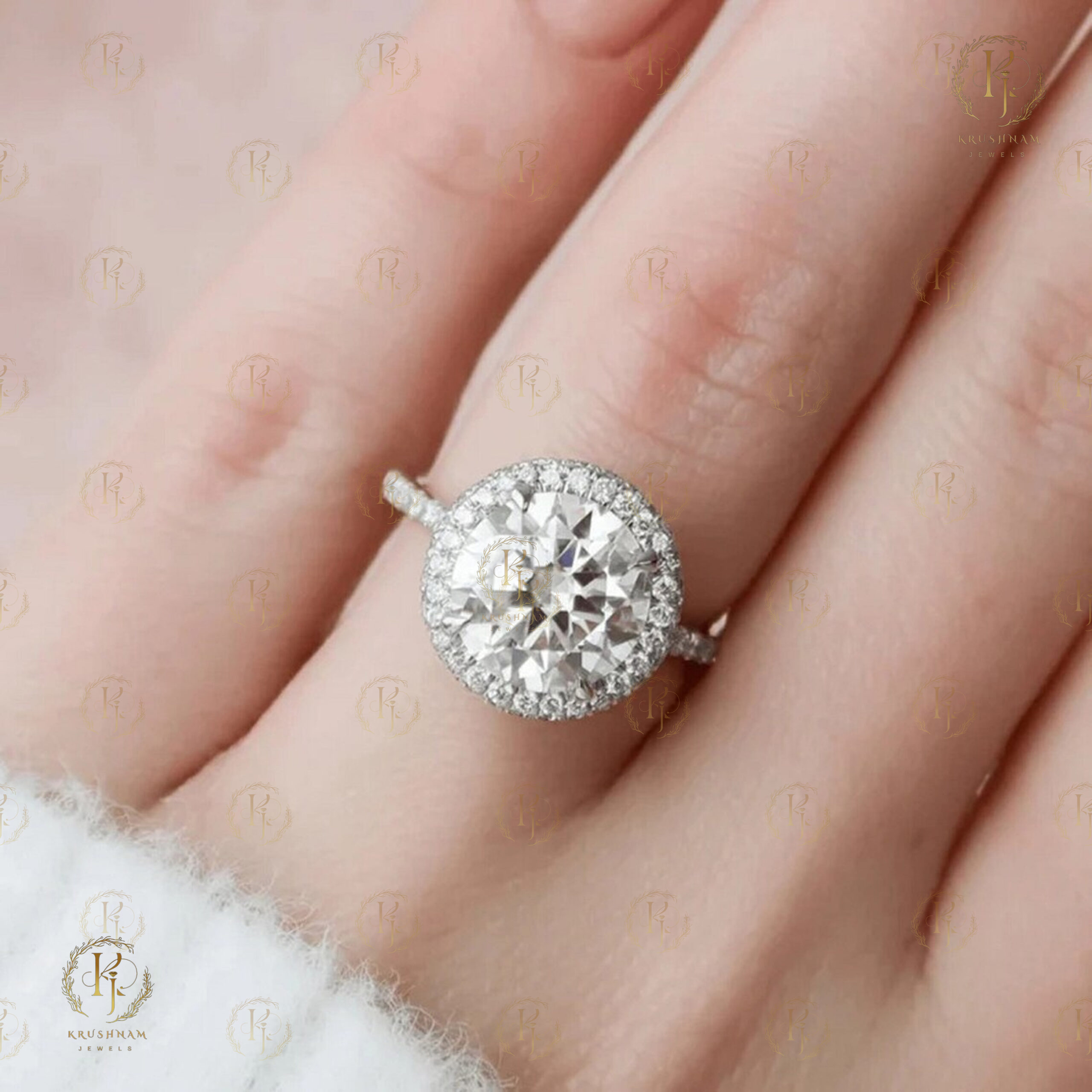3ct Round Diamond Ring for Engagement Surprise - Image 7