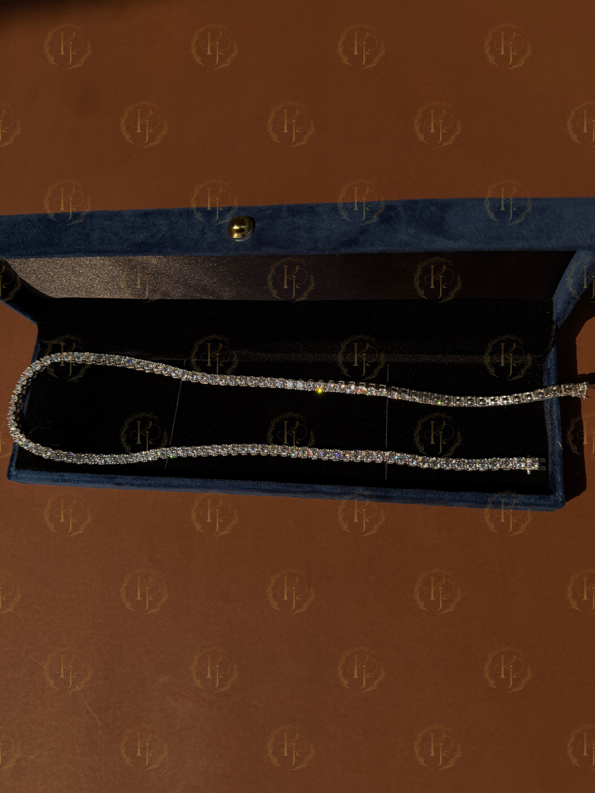 5mm 22inch Tennis chain with White tone - Image 8