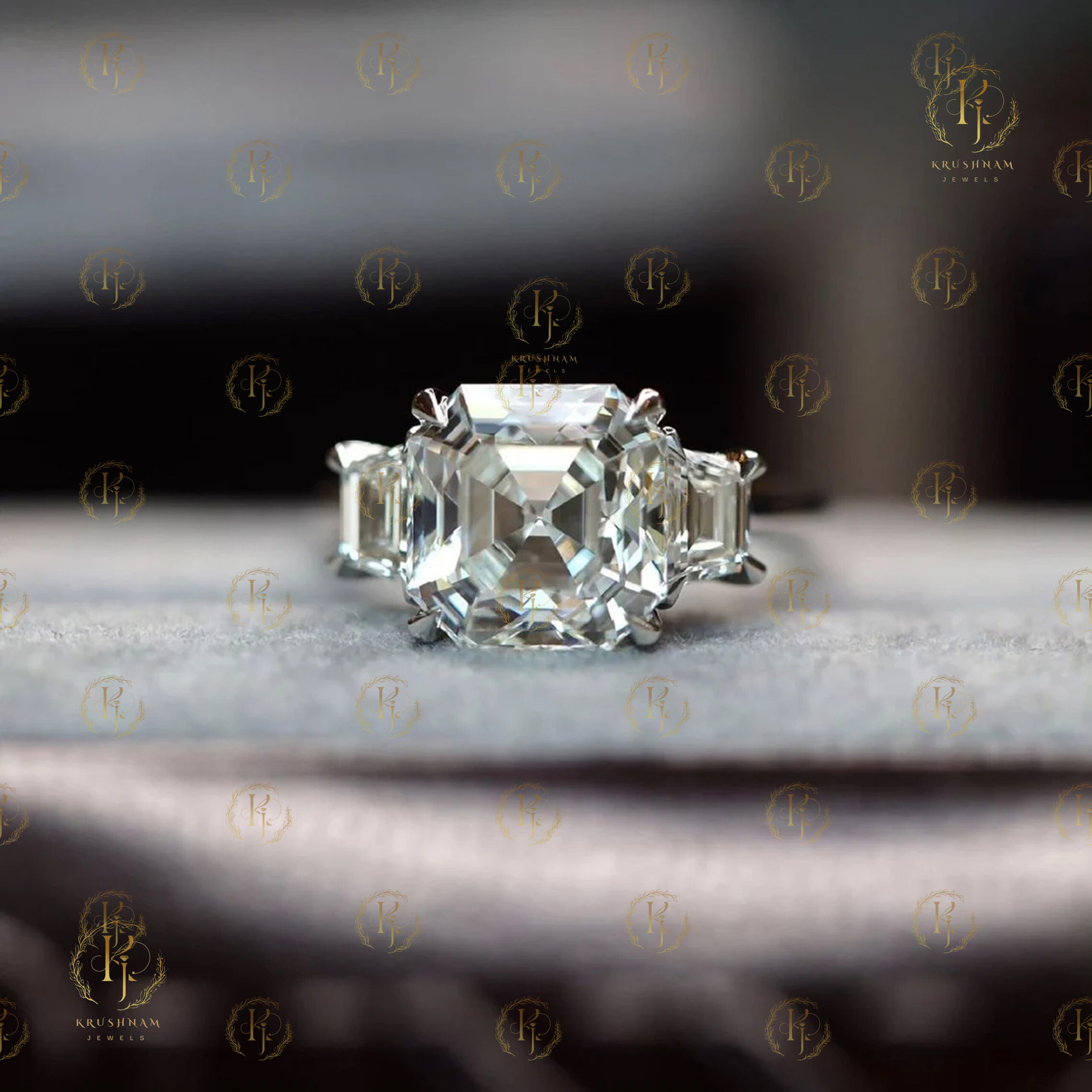 White Diamond with Rose Gold tone - Image 6