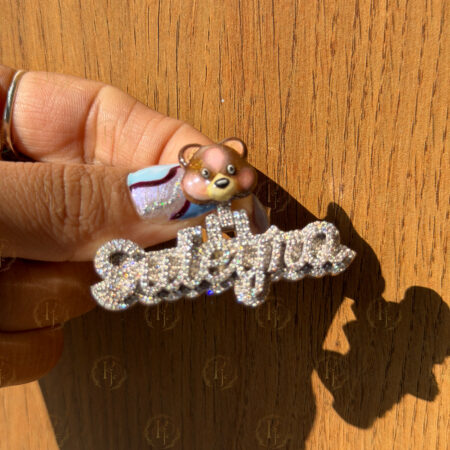 Custom name combine Pendant for Birthday gift to Her with Animal on Bail